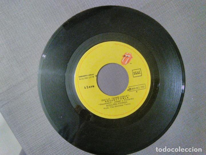 Discos de vinilo: Single de The Rolling Stones - Foto 5