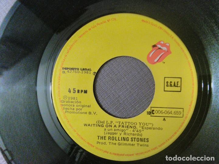 Discos de vinilo: Single de The Rolling Stones - Foto 4