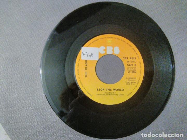 Discos de vinilo: Single de The Clash. Los 7 magn&iacute;ficos. - Foto 5