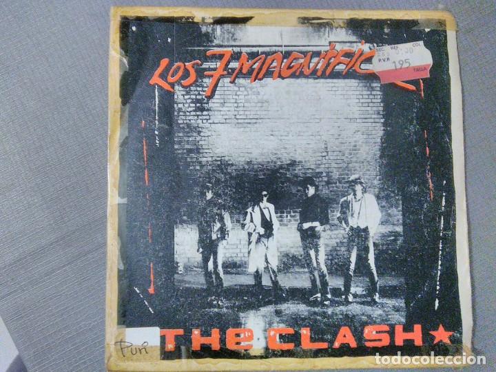 Discos de vinilo: Single de The Clash. Los 7 magn&iacute;ficos. - Foto 6