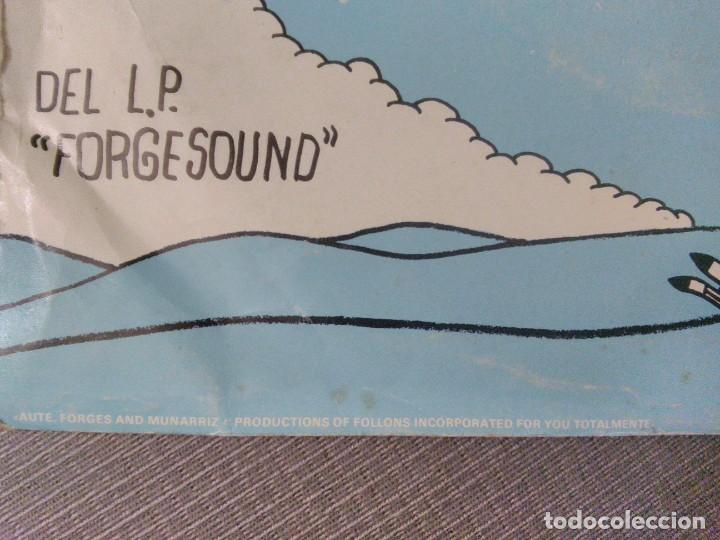 Discos de vinilo: Single de Luis Eduardo Aute del LP Forgesound. - Foto 3