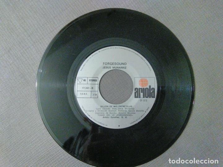 Discos de vinilo: Single de Luis Eduardo Aute del LP Forgesound. - Foto 5