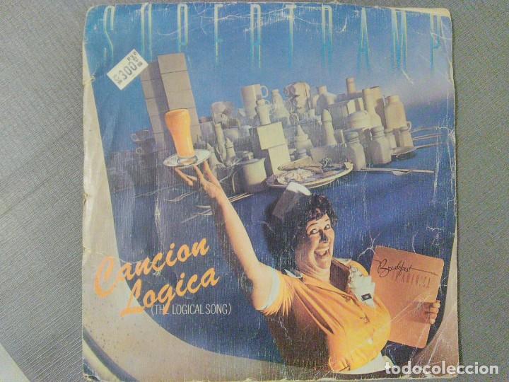 Discos de vinilo: Single de Supertramp. Logical Song. - Foto 1