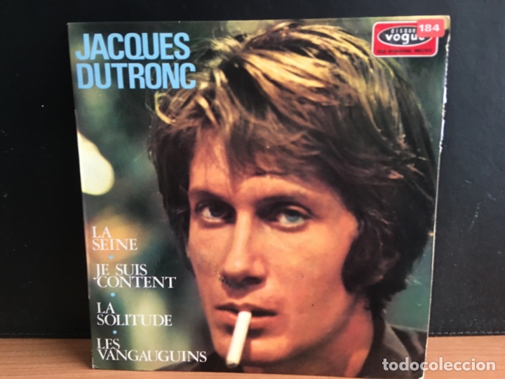 Discos de vinilo: Jacques Dutronc - La Seine (7&rdquo;, EP) Disques Vogue EPL 8659 - Foto 1