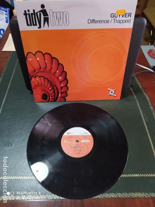 Discos de vinilo: MAXI SINGLE DISCO VINILO GUYVER DIFFERENCE TRAPPED - Foto 1