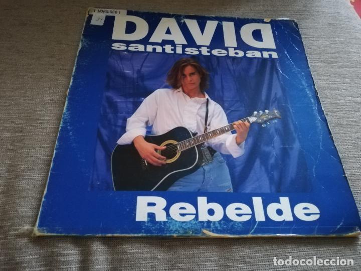 Discos de vinilo: David Santi esteban-rebelde. Lp - Foto 1