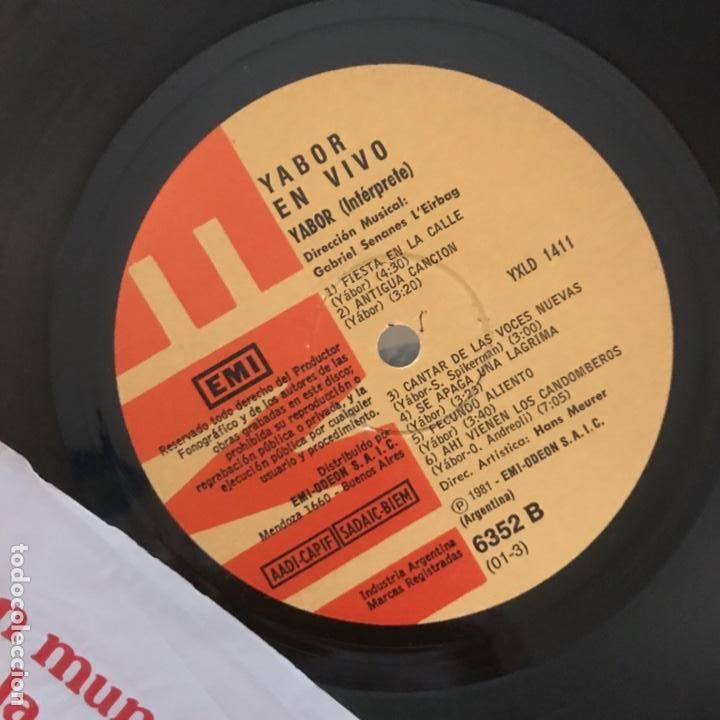 Discos de vinilo: Y&aacute;bor En Vivo - Foto 3