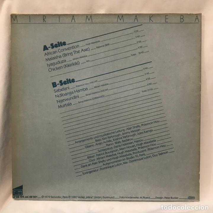 Discos de vinilo: Miriam Makeba African Convention 1980 - Foto 3