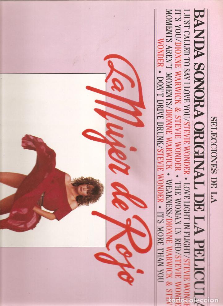 Discos de vinilo: STEVIE WONDER. LA MUJER DE ROJO - Foto 1