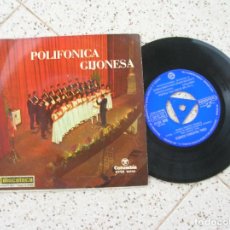 Discos de vinilo: DISCO CORAL POLIFONICA GIGONESA ,POR ANSELMO SOLAR EP AÑO 1964