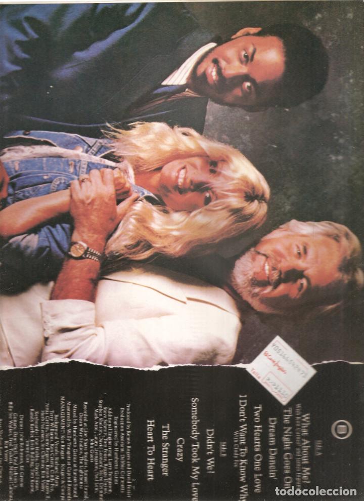 Discos de vinilo: KENNY ROGERS. WHAT ABOUT ME? - Foto 2
