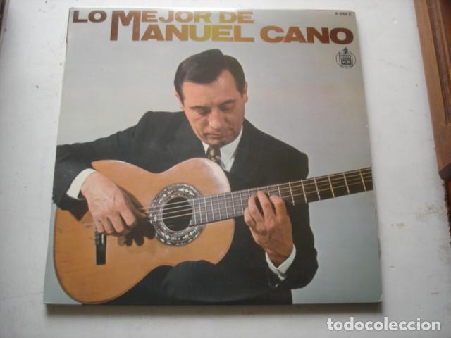 Discos de vinilo: MANUEL CANO    LO MEJOR DE MANUEL CANO - Foto 1