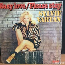 Discos de vinilo: SYLVIE VARTAN - EASY LOVE / PLEASE STAY (RCA) PB 8454 (D:VG+)