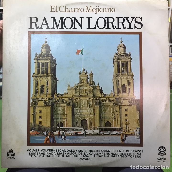Dischi in vinile: RAMON LORRYS-EL CHARRO MEJICANO-LP-1977