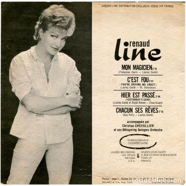 Discos de vinilo: Mon Magicien - Line Renaud - Foto 2