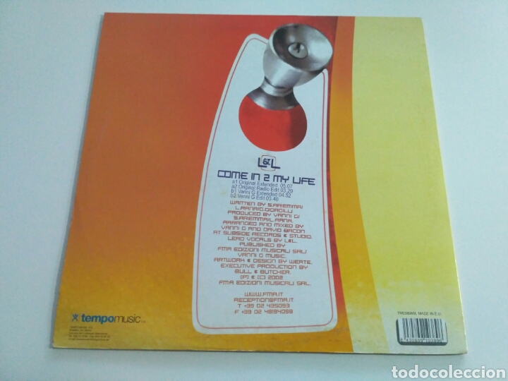 Discos de vinilo: L & L - Come In 2 My Life - Foto 2