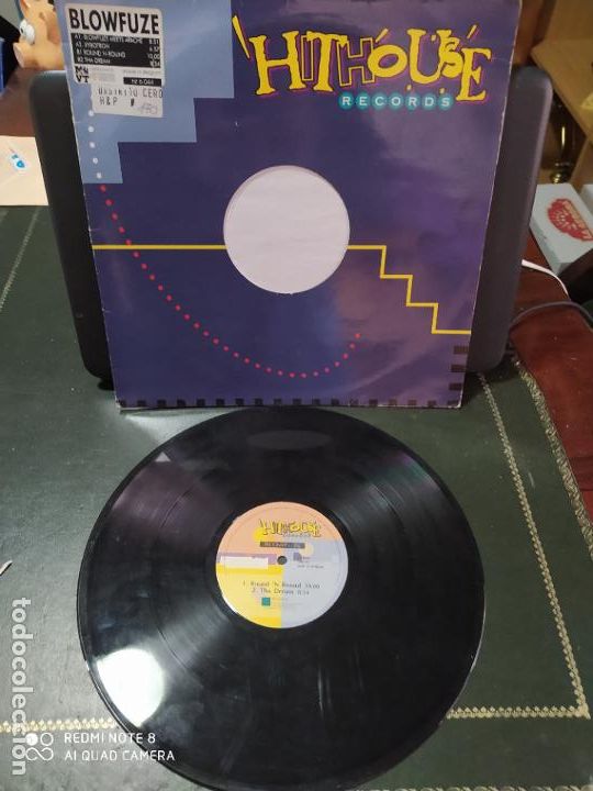 Discos de vinilo: MAXI SINGLE DISCO VINILO BLOWFUZE BLOWFUZE MEETS APACHE - Foto 1