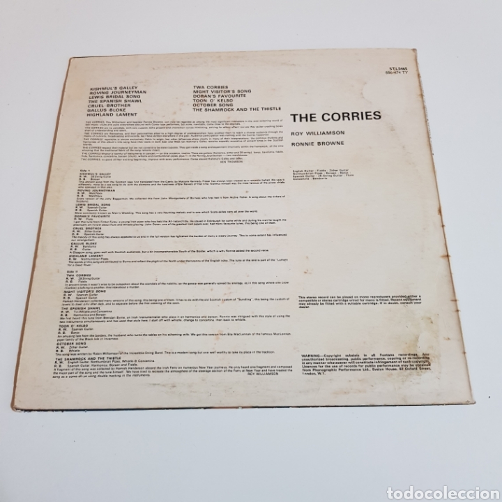 Discos de vinilo: THE CORRIERS 1968 KISHMULS GALLEY - Foto 2