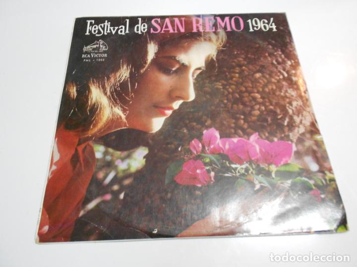 Disques de vinyle: ANTIGUO DISCO VINILO - FESTIVAL DE SAN REMO 1964