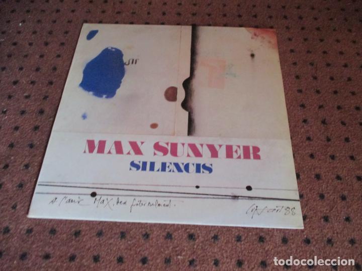 Discos de vinilo: MAX SUNYER - SILENCIS - SPAIN - PDI - REF E- 30.1652 - L - - Foto 2