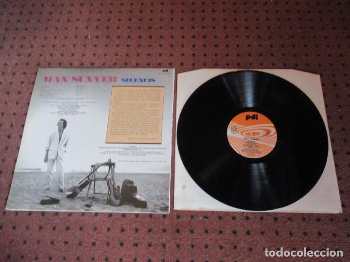 Discos de vinilo: MAX SUNYER - SILENCIS - SPAIN - PDI - REF E- 30.1652 - L - - Foto 3