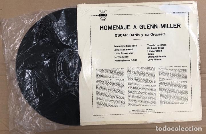 Discos de vinilo: LP HOMENAJE A GLENN MILLER. CID - Foto 2
