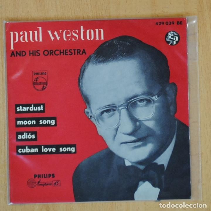 Discos de vinilo: PAUL WESTON - STARDUST + 3 - EP - Foto 1
