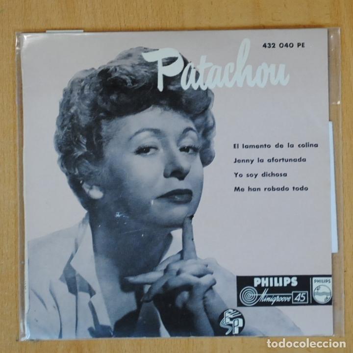 Discos de vinilo: PATACHOU - EL LAMENTO DE LA COLINA + 3 - EP - Foto 1