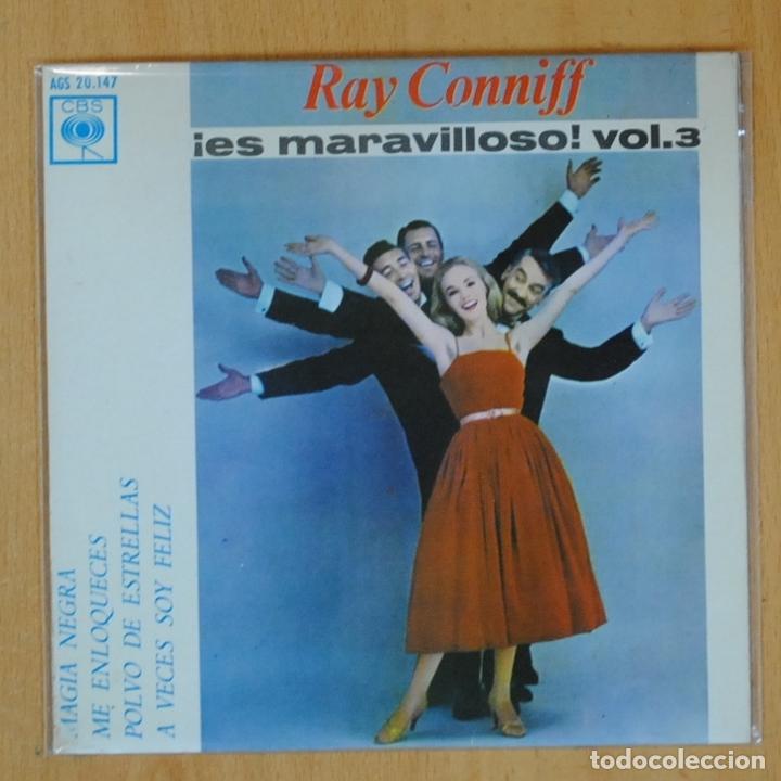 Discos de vinilo: RAY CONNIFF - MAGIA NEGRA + 3 - EP - Foto 1