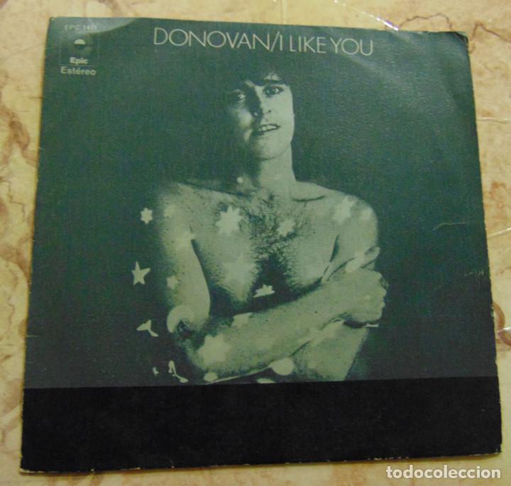 Discos de vinilo: Donovan &lrm;&ndash; I Like You - SINGLE 1973 - Foto 1