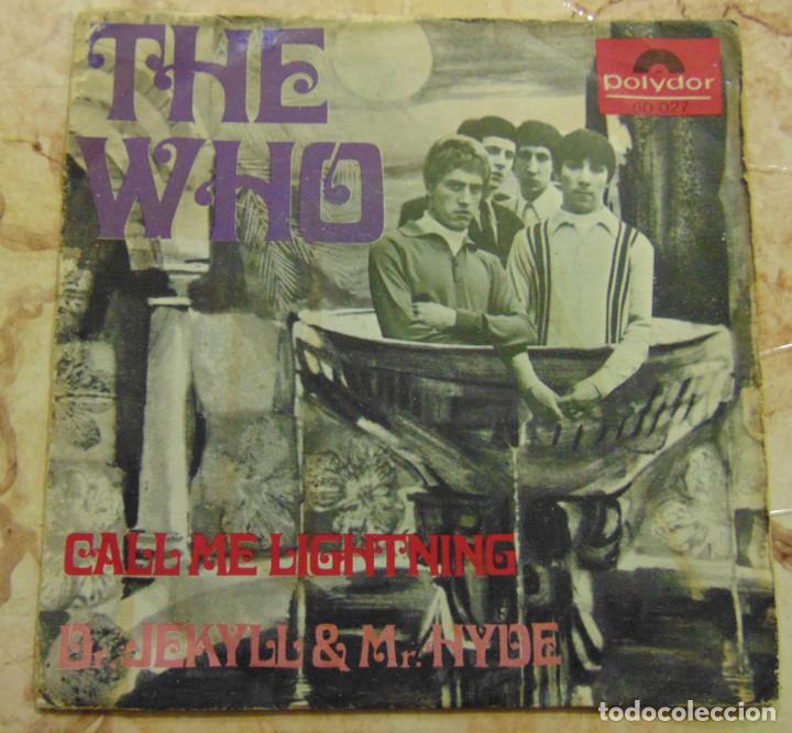 the who – call me lightning - single 1968 - Buy Vinyl Singles of Pop-Rock  International of the 50s and 60s on todocoleccion