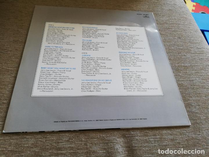 Discos de vinilo: Jerry Lee Lewis-the session. Lp espa&ntilde;a - Foto 2