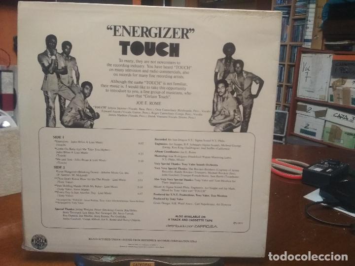 Discos de vinilo: TOUCH  ENERGIZER  LP SPAIN 1977 PDELUXE - Foto 2