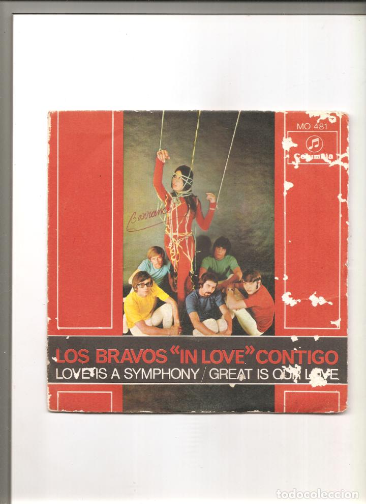 Discos de vinilo: LOS BRAVOS. IN LOVE CONTIGO - Foto 1