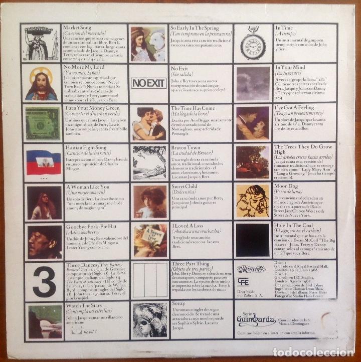 Discos de vinilo: PENTANGLE, THE - SWEET CHILD. DISCO DOBLE - Foto 2