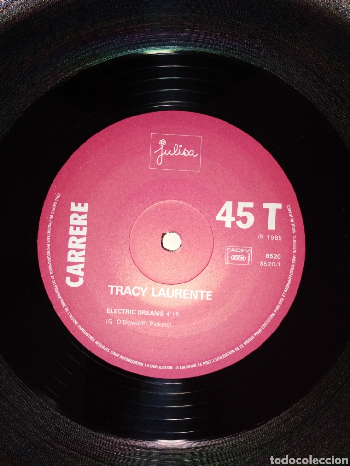 Discos de vinilo: Tracy Laurente - Electric dreams - Foto 2