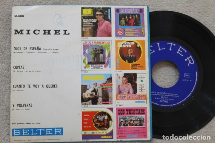 Discos de vinilo: MICHEL COPLAS EP VINYL MADE IN SPAIN 1968 - Foto 2 - 198518483