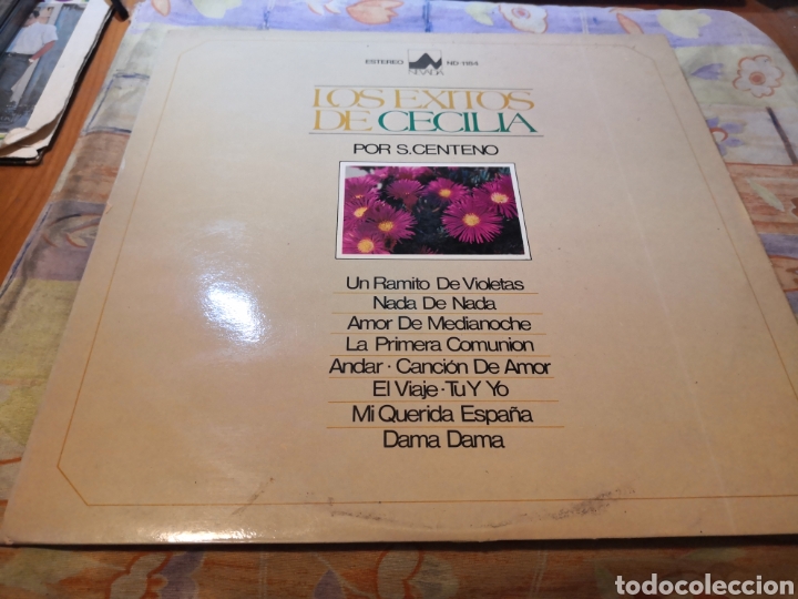 Discos de vinilo: s. centeno   los exitos de cecilia - Foto 1