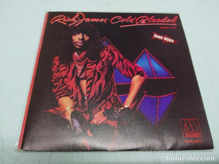 Discos de vinilo: Rick James &lrm;&ndash; Cold Blooded--edicion  promo 1983 - Foto 1