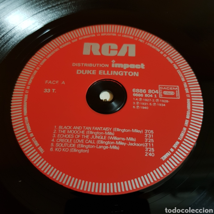 Discos de vinilo: DUKE ELLINGTON - LP RCA - EDICION FRANCESA - Foto 3