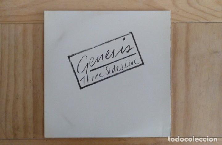 Discos de vinilo: Genesis ?&ndash; Three Sides Live / Venezuela - 1987 - Foto 2