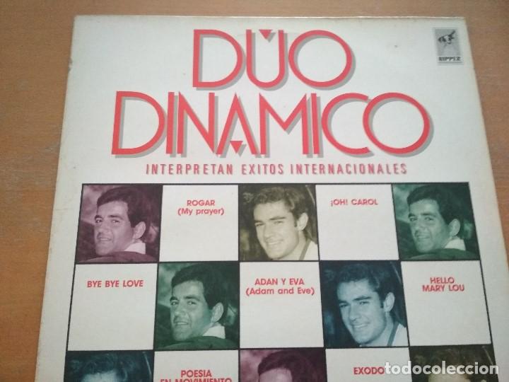 Discos de vinilo: DUO DINAMINCO INTERPRETAN EXITOS INTERNACIONALES LP - Foto 1