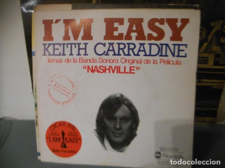Discos de vinilo: KEITH CARRADINE - IM EASY - Foto 1