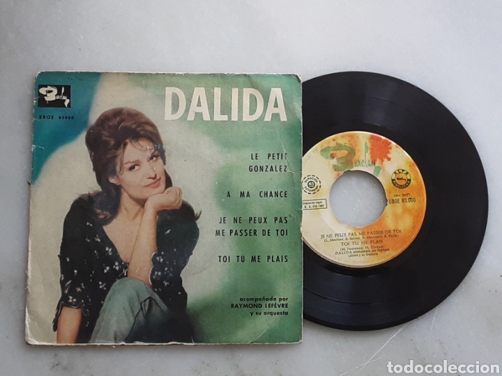 Discos de vinilo: Dalida Ep le petit gonzalez+3 - Foto 1