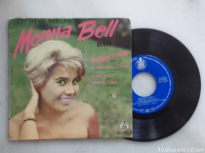 Discos de vinilo: Monna Bell Ep locamente te amare+3 - Foto 1