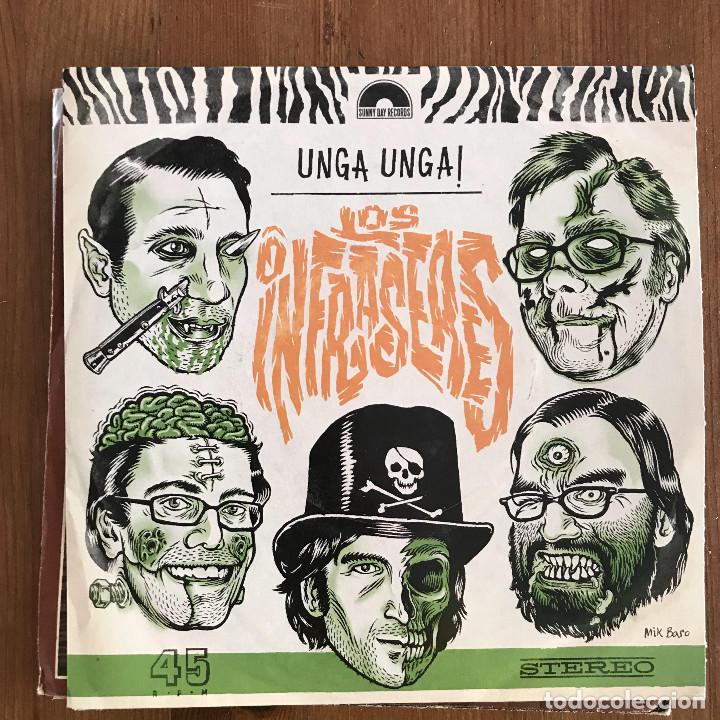 Discos de vinilo: INFRASERES - UNGA UNGA! - SINGLE SUNNY DAY 2006 - Foto 1