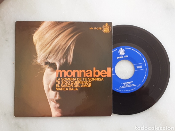 Discos de vinilo: Monna Bell Ep La sombra de tu sonrisa+3 - Foto 1