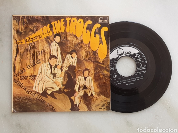 From Nowhere The Troggs Ep Comprar Discos Ep Vinilos Musica Grupos Espanoles 50 Y 60 En Todocoleccion