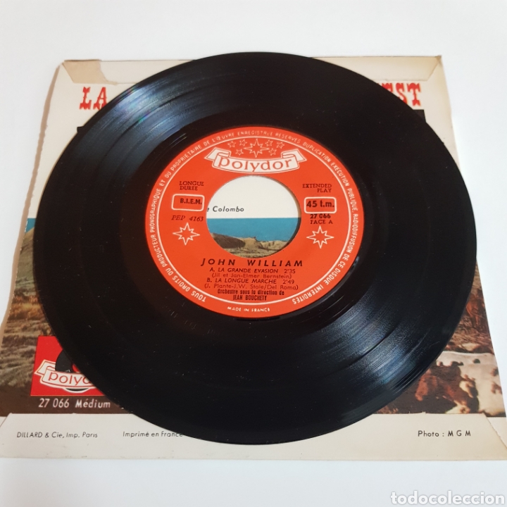Discos de vinilo: LA GRANDE EVASION - JOHN WILLIAM - Foto 3