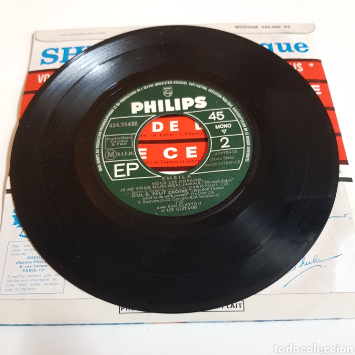 Discos de vinilo: SHEILA - ECOUTE CE DISQUE - Foto 4